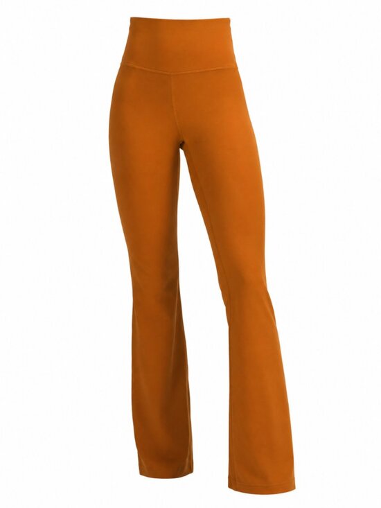 lululemon athletica Pants - 🍋 Lululemon Groove Pant SHR Flare Nulu Butternut Brown Size 12 NWT